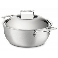 All-Clad D5 Brushed 5.5-qt. Round Dutch Oven AAC1677